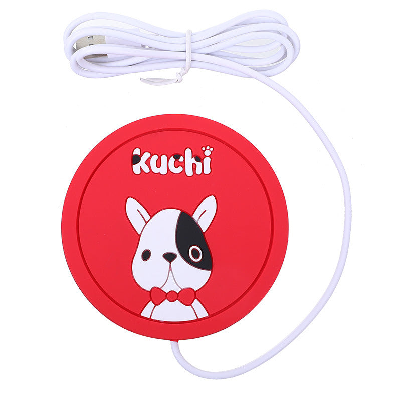 Portable Cup Heating Pads Portable USB Electric Silicone Warm Mat Milk Tea Coffee Keep Warming Cup Pad Mug Warmer