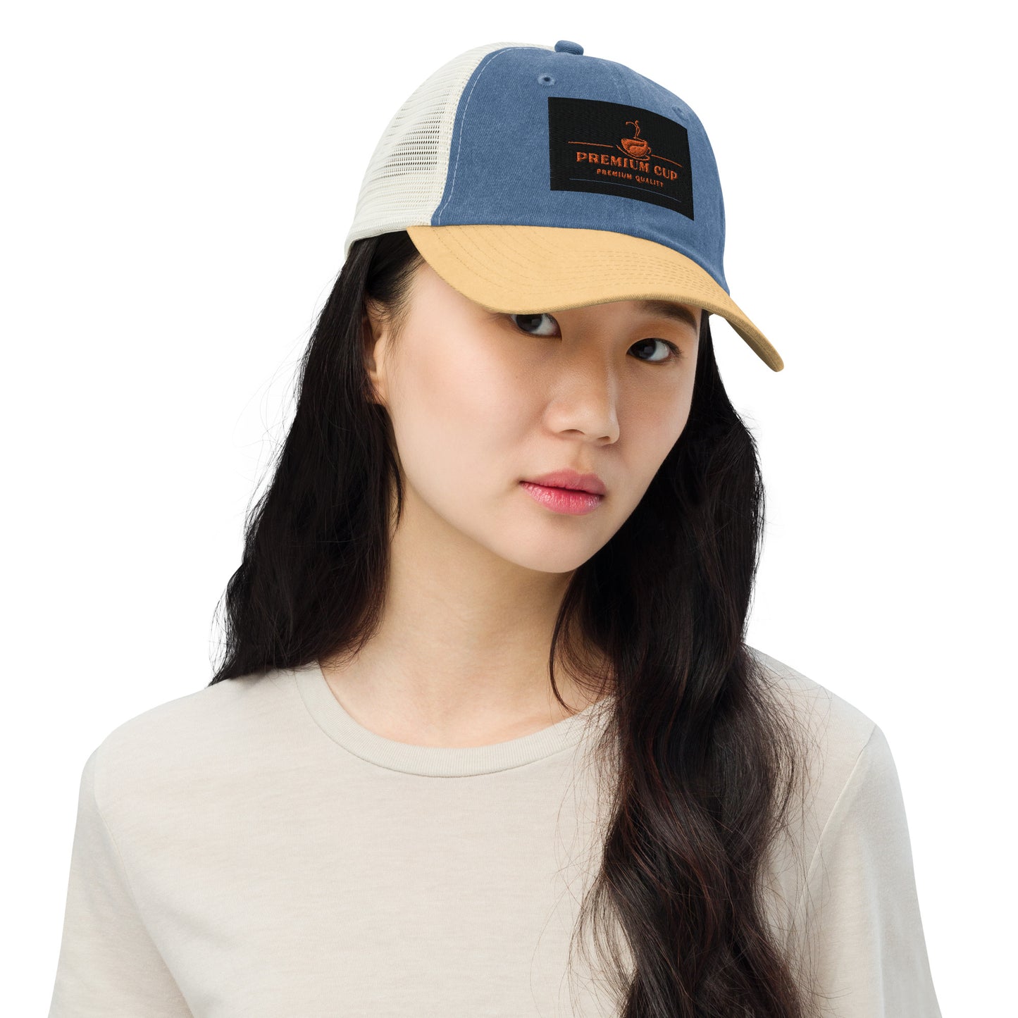 Pigment-dyed cap