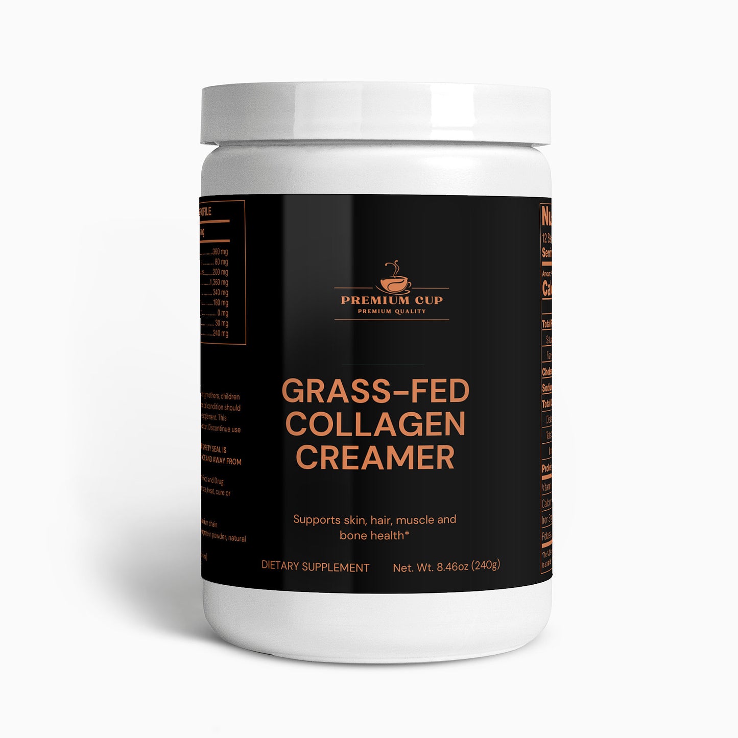 Grass-Fed Collagen Creamer (Vanilla)